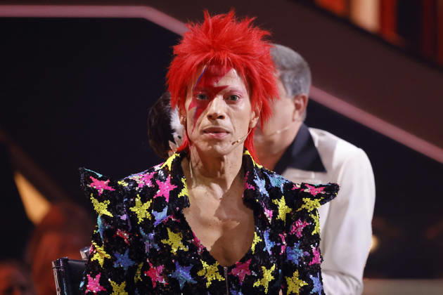 The jurors Jorge Gonzalez dressed as David Bowie and Joachim Llambi dressed as John Travolta at the fourth dance show of the 19th season of the RTL dance show Lets Dance at the Coloneum Cologne, 29 03 2026 NRW Germany Copyright: xChristophxHardtx