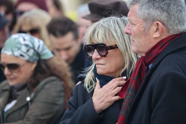 Paris, France le 30 mars 2026 - Funerailles de l actrice et realisatrice francaise Isabelle Mergault au cimetiere Pere-Lachaise - Funeral of French actress and director Isabelle Mergault at the Pere-Lachaise cemetery Ici Christine Bravo  Copyright: xSebastienxTOUBONx