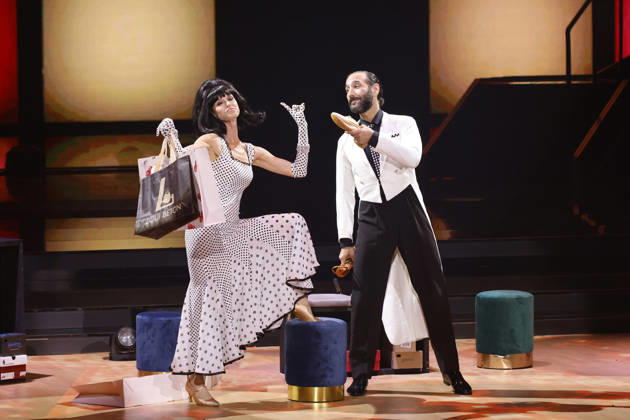 Actress Esther Schweins and professional dancer Massimo Sinato at the fourth dance show of the 19th season of the RTL dance show Lets Dance at the Coloneum Cologne, 29 03 2026 NRW Germany Copyright: xChristophxHardtx
