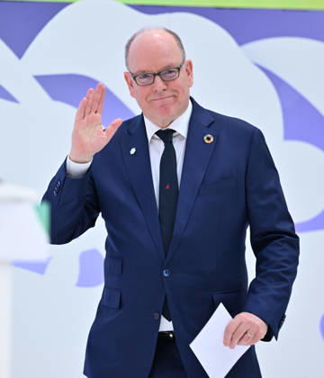 ChangeNOW 2026 meetings in Paris PARIS, FRANCE - MARCH 30: Albert II, Prince of Monaco, speaks during the ‘ChangeNow 26’ at the Grand Palais in Paris, France on March 30, 2026. Mustafa Yalcin Anadolu Paris France. Editorial use only. Please get in touch for any other usage.  Copyright: x2026xAnadoluxMustafaxYalcinx