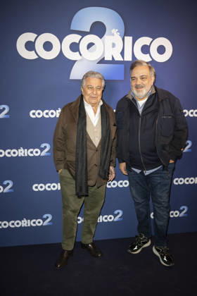 Cocorico 2 Premiere - Paris Didier Bourdon and Christian Clavier during the premiere of COCORICO 2 in Paris on March 31, 2026. Photo by Eliot Blondet ABACAPRESS.COM Paris France France  Copyright: xBlondetxEliot ABACAx
