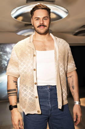 Daniel Schuhmacher at the preview of the 22nd season of the casting show DSDS 2026 at the 25 hours Hotel Cologne, 01 04 2026 Foto:xT.xNgox xFuturexImagex dsds_6411