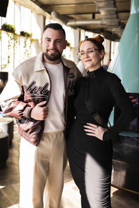 Tobo and Alice at the preview of the 22nd season of the casting show DSDS 2026 at the 25 hours Hotel Cologne, 01 04 2026 Foto:xT.xNgox xFuturexImagex dsds_6442