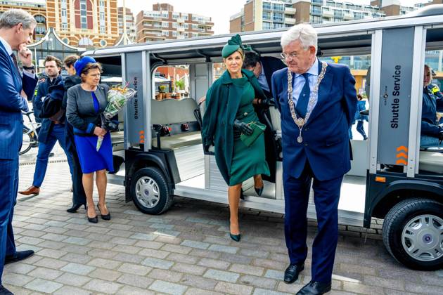 Scheveningen, The Netherlands, 2026-04-02 13:52:11 Scheveningen, 02-04-2026, Scheveningen Boulevard. Queen Maxima opens the renovated boulevard in Scheveningen. The Scheveningen Boulevard, for decades one of the best-known and most visited coastal promenades in the Netherlands, has been renewed in recent years to better accommodate the growing number of visitors and be ready for the future. PHOTO: NLBeeld Patrick van Emst Credit: NL Beeld Patrick van Emst  Copyright: xx x