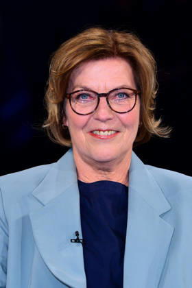 Dora Heldt as a guest on the NDR Talk Show on 3 April 2026 in Hamburg NDR Talk Show on 3 April 2026 in Hamburg