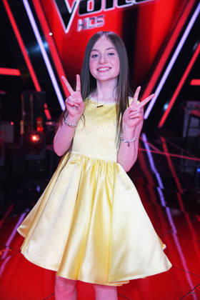 Winner Katelyn THE VOICE KIDS FINALE 2026 at Studio Berlin Adlershof in Berlin on 03 04 2026