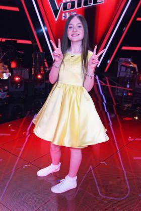 Winner Katelyn THE VOICE KIDS FINALE 2026 at Studio Berlin Adlershof in Berlin on 03 04 2026