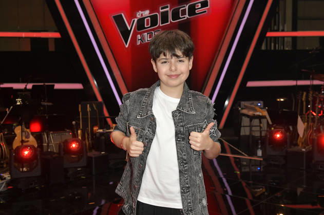 Renat from Team Michael Patrick at the photocall with the finalists and coaches of the 14th season of the TV show The Voice Kids in Studio H Berlin Adlershof Berlin, 03 04 2026 Foto:xM.xBehrensx xFuturexImagex kids_6501