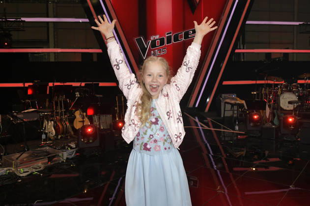 Hedi from Team Michael Patrick at the photocall with the finalists and coaches of the 14th season of the TV show The Voice Kids in Studio H Berlin Adlershof Berlin, 03 04 2026 Foto:xM.xBehrensx xFuturexImagex kids_6507