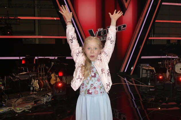 Hedi from Team Michael Patrick at the photocall with the finalists and coaches of the 14th season of the TV show The Voice Kids in Studio H Berlin Adlershof Berlin, 03 04 2026 Foto:xM.xBehrensx xFuturexImagex kids_6508