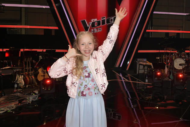 Hedi from Team Michael Patrick at the photocall with the finalists and coaches of the 14th season of the TV show The Voice Kids in Studio H Berlin Adlershof Berlin, 03 04 2026 Foto:xM.xBehrensx xFuturexImagex kids_6509