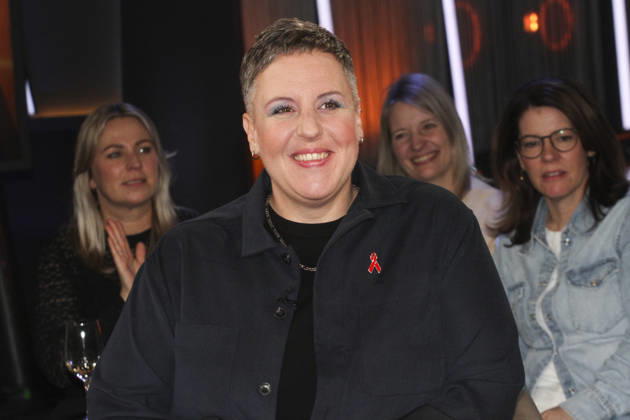 ABB TALKSHOW Steffi Irmen musical actress as guest in the NDR Talkshow , from the NDR 3 Studio on Friday 03 04 2026 in Hamburg Hamburg Germany