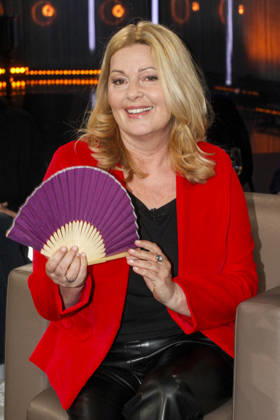 ABB TALKSHOW Karin Thaler German actress as guest in the NDR Talkshow , from the NDR 3 Studio on Friday 03 04 2026 in Hamburg Hamburg Germany