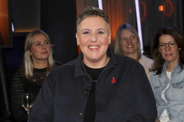 ABB TALKSHOW Steffi Irmen musical actress as guest in the NDR Talkshow , from the NDR 3 Studio on Friday 03 04 2026 in Hamburg Hamburg Germany