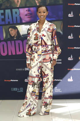Melanie Liburd at the photocall for the movie A Year in London at the Hotel Le Meridien Visconti Rome, 07 04 2026 Foto:xA.xM.xTinghinox xFuturexImagex year_6418