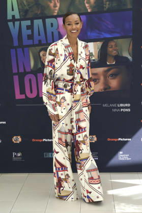 Melanie Liburd at the photocall for the movie A Year in London at the Hotel Le Meridien Visconti Rome, 07 04 2026 Foto:xA.xM.xTinghinox xFuturexImagex year_6419