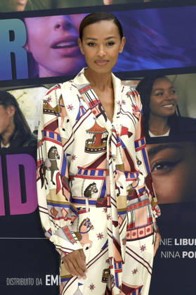Melanie Liburd at the photocall for the movie A Year in London at the Hotel Le Meridien Visconti Rome, 07 04 2026 Foto:xA.xM.xTinghinox xFuturexImagex year_6421