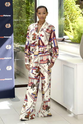 Melanie Liburd at the photocall for the movie A Year in London at the Hotel Le Meridien Visconti Rome, 07 04 2026 Foto:xA.xM.xTinghinox xFuturexImagex year_6429