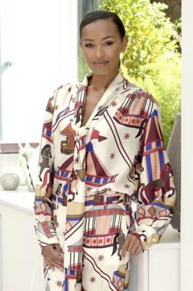 Melanie Liburd at the photocall for the movie A Year in London at the Hotel Le Meridien Visconti Rome, 07 04 2026 Foto:xA.xM.xTinghinox xFuturexImagex year_6436