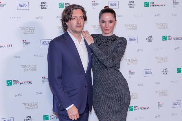 Photo IPP Emanuela Vertolli Gruppo Editoriale LiveMedia Rome 07 04 2026 In the photo Jerome Macario and Andrea Delogu attend the photocall for the presentation of the 16th edition of French film festival Rendez Vous on April 07, 2026 in the French Embassy at Palazzo Farnese in Rome, Italy Italy Photo Press World Copyright Photocall Rendez Vous News