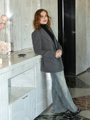 Rome, Sofitel Hotel, Rendez-Vous Film Festival. Pictured: Isabelle Huppert  Copyright: xMarcoxProvvisionatox xipa-agency.netx xMarcoxProvvisionatox IPA_Agency_IPA73821575