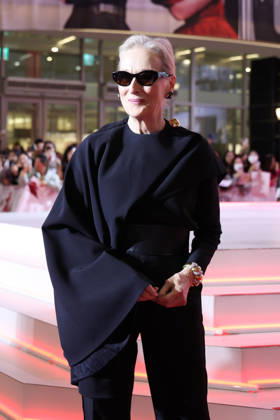 U.S. actress Meryl Streep U.S. actress Meryl Streep U.S. actress Meryl Streep makes her red carpet appearance during a publicity event in Seoul on April 8, 2026, to promote the comedy drama film The Devil Wears Prada 2. (Yonhap) 2026-04-09 07:36:20 < 1980-2026 YONHAPNEWS AGENCY. .> ¼­¿ïÆ¯º°½Ã EDITORIAL USE ONLY  Copyright: xx PYH2026040900680031500 YonhapxNewsx yonphotos251257