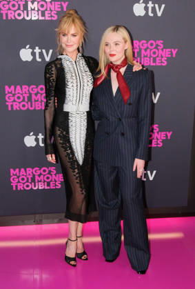 NEW YORK, NEW YORK APRIL 08 Nicole Kidman Elle Fanning at Apple s Margo s Got Money Troubles premiere at Regal Union Square on April 08, 2026 in New York City Credit Chris Gonzalez AdMedia 454871 2026 04 08 Copyright: xAdMediax STAR_454871_029