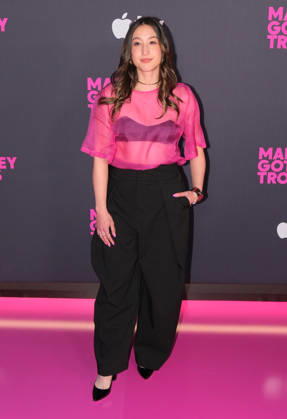 NEW YORK, NEW YORK - APRIL 08: Sasha Diamond at Apple s Margo s Got Money Troubles premiere at Regal Union Square on April 08, 2026 in New York City.. Credit: Chris Gonzalez USA  - ZUMAa123 20260408_zaa_a123_336 Copyright: xAdMediax