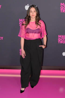 NEW YORK, NEW YORK - APRIL 08: Sasha Diamond at Apple s Margo s Got Money Troubles premiere at Regal Union Square on April 08, 2026 in New York City.. Copyright: xAdMediax xMediaPunchx