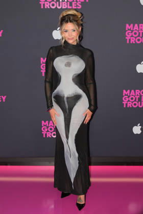 NEW YORK, NEW YORK - APRIL 08: Sarah Nicole Landry at Apple s Margo s Got Money Troubles premiere at Regal Union Square on April 08, 2026 in New York City.. Copyright: xAdMediax xMediaPunchx
