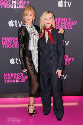 NEW YORK, NEW YORK - APRIL 08: Nicole Kidman & Elle Fanning at Apple s Margo s Got Money Troubles premiere at Regal Union Square on April 08, 2026 in New York City.. Credit: Chris Gonzalez USA - ZUMAa123 20260408_zaa_a123_349 Copyright: xAdMediax
