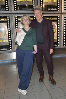 Sabine Westermaier and Michael Baumann at the premiere of the movie MissingLink as part of the radioeins series Der schöne Mittwoch im Kino at the KulturBrauerei Berlin, 08 04 2026 Foto:xM.xBehrensx xFuturexImagex link_6405