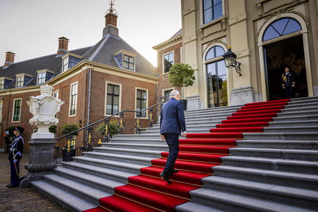09-04-2026 HtB President Alar Karis of Estonia at palace Huis ten Bosch in The Hague. Â  Copyright: xPPEx