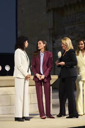 April 9, 2026, Lleida, Cataluna, Spain: Queen Letizia of Spain attends the 16th Ap!Lleida Awards ceremony at Catedral de la Seu Vella on April 9, 2026 in Lleida, Spain Lleida Spain - ZUMAg15_ 20260409_zaf_g15_060 Copyright: xJackxAbuinx