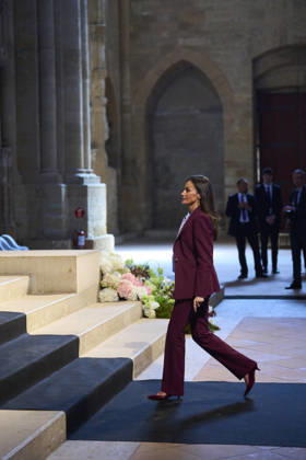 April 9, 2026, Lleida, Cataluna, Spain: Queen Letizia of Spain attends the 16th Ap!Lleida Awards ceremony at Catedral de la Seu Vella on April 9, 2026 in Lleida, Spain Lleida Spain - ZUMAg15_ 20260409_zaf_g15_047 Copyright: xJackxAbuinx