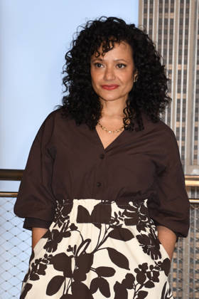 NEW YORK, NY APRIL 9 Judy Reyes visits the Empire State Building ahead of the Season Finale of Scrubs revival on ABC on April 9, 2026 in New York City Photo Credit John Fycke AdMedia 454910 2026 04 09 New York New York City Copyright: xAdMediax STAR_454910_006