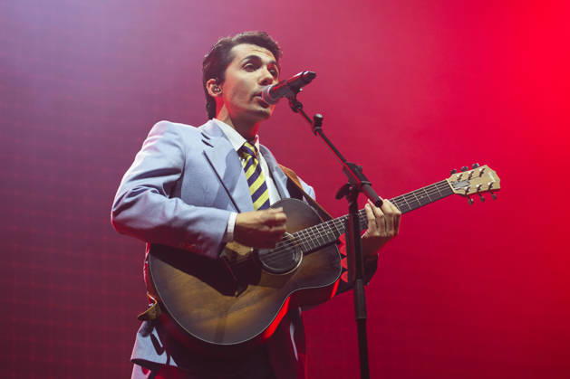 Music Concert - Fulminacci - Palazzacci Tour 2026 Fulminacci - stage name of Filippo Uttinacci - performs live during the concert of Palazzacci Tour 2026 on stage of Palazzo dello Sport on April 09, 2026 in Rome, Italy Rome Palazzo dello Sport Italy Copyright: xRobertoxBettacchix xLiveMediax LPM_2380965