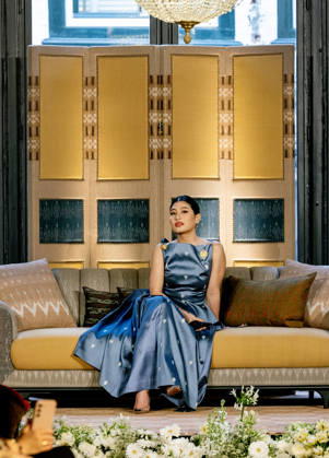 09-04-2026 Thailand Princess Sirivannavari Nariratana Rajakanya of Thailand during the presentation of a historic showcase, entitled CHUD THAI: Knowledge, Craftsmanship and Practices of the Thai National Costume, at Hotel Des Indes, the Hague. Â  Copyright: xPPEx