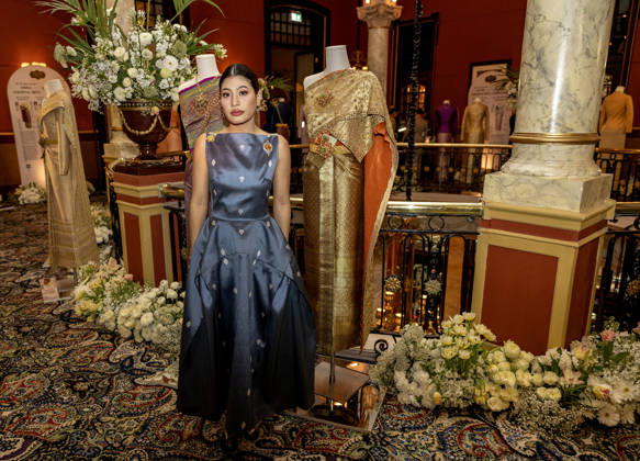 09-04-2026 Thailand Princess Sirivannavari Nariratana Rajakanya of Thailand during the presentation of a historic showcase, entitled CHUD THAI: Knowledge, Craftsmanship and Practices of the Thai National Costume, at Hotel Des Indes, the Hague. Â  Copyright: xPPEx