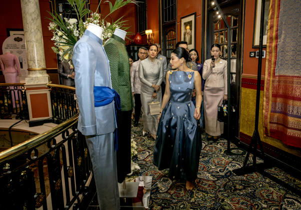 09-04-2026 Thailand Princess Sirivannavari Nariratana Rajakanya of Thailand during the presentation of a historic showcase, entitled CHUD THAI: Knowledge, Craftsmanship and Practices of the Thai National Costume, at Hotel Des Indes, the Hague. Â  Copyright: xPPEx