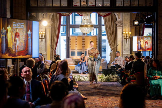 09-04-2026 Thailand Princess Sirivannavari Nariratana Rajakanya of Thailand during the presentation of a historic showcase, entitled CHUD THAI: Knowledge, Craftsmanship and Practices of the Thai National Costume, at Hotel Des Indes, the Hague. Â  Copyright: xPPEx