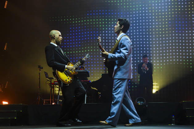 Music Concert - Fulminacci - Palazzacci Tour 2026 Fulminacci - stage name of Filippo Uttinacci - performs live during the concert of Palazzacci Tour 2026 on stage of Palazzo dello Sport on April 09, 2026 in Rome, Italy Rome Palazzo dello Sport Italy Copyright: xRobertoxBettacchix xLiveMediax LPM_2380984