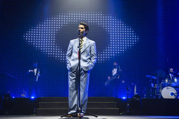 Music Concert - Fulminacci - Palazzacci Tour 2026 Fulminacci - stage name of Filippo Uttinacci - performs live during the concert of Palazzacci Tour 2026 on stage of Palazzo dello Sport on April 09, 2026 in Rome, Italy Rome Palazzo dello Sport Italy Copyright: xRobertoxBettacchix xLiveMediax LPM_2381074