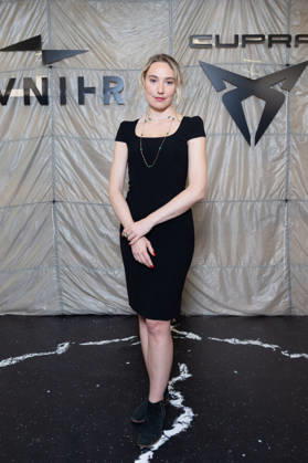 Cupra Raval x Avnier Launch Event Deborah Francois attends Cupra Raval x Avnier Launch Event on April 09, 2026 in Paris, France. Photo by Nasser Berzane ABACAPRESS.COM Paris France  Copyright: xBerzanexNasser ABACAx