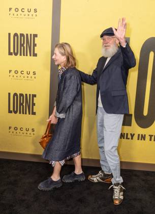 April 9, 2026, Bronx, New York, USA: Regina Lasko and David Letterman attend Focus Features premiere of Lorne at Alice Tully Hall in New York, NY on April 9, 2026. Bronx USA  - ZUMAr339 20260409_znp_r339_147 Copyright: xLevxRadinx