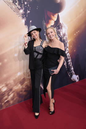 Ekaterina Leonova and Isabel Edvardsson at the Michael Film Premiere on 11 04 2026 in Berlin Michael Film Premiere in Berlin