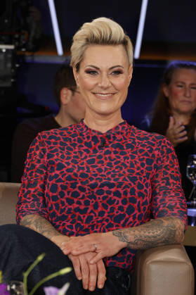 Carola Holzner Doc Caro at the recording of the NDR Talk Show in the NDR television studio Lokstedt Hamburg, 10 04 2026 Foto:xH.xHartmannx xFuturexImagex ndr_talk1004_6332