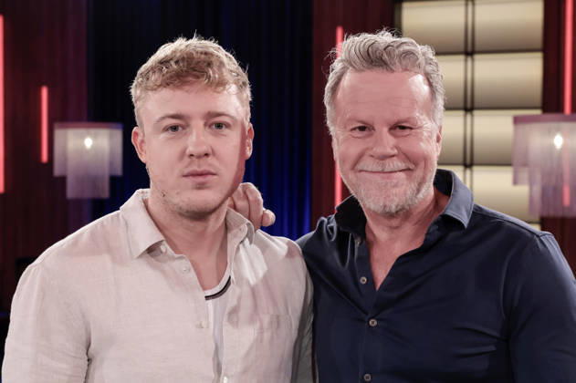 Janik von Wilmsdorff with his father Jenke von Wilmsdorff at the recording of the WDR talk show Kölner Treff in WDR Studio BS 3 Cologne, 10 04 2026 Foto:xR.xSchmiegeltx xFuturexImagex koelner_treff1004_6450