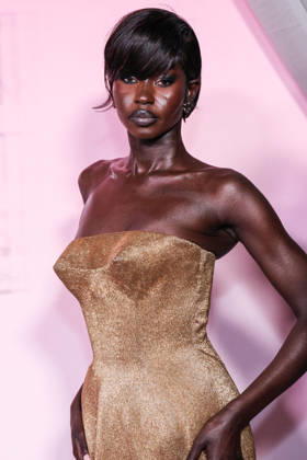 Fashion Trust U.S. Awards 2026 LOS ANGELES, CALIFORNIA, USA - APRIL 07: Aweng Chuol wearing Nicholas Oakwell Couture arrives at the Fashion Trust U.S. Awards 2026 In Partnership With Google held at nya studios WEST on April 7, 2026 in Los Angeles, California, United States., Credit:Chad Salvador Avalon United States, California, Los Angeles, nya studios WEST  Copyright: xChadxSalvadorx xAvalonx 1089976176