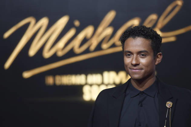 Jaafar Jackson at the premiere of the movie Michael in the Uber Eats Music Hall Berlin, 10 04 2026 Foto:xC.xNiehausx xFuturexImagex michael_6466